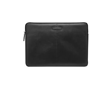dBramante 1928 Skagen Pro+ Skórzany pokrowiec na MacBooka Air 15 i Pro 14 - Czarny