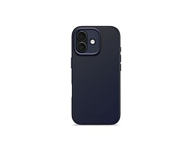Decoded AntiMicrobial Silicone Backcover Etui silikonowe do iPhone 17 kompatybilne z MagSafe - Granatowe