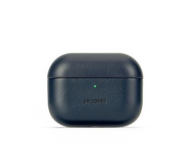 Decoded Leather Case Skórzane etui ochronne do AirPods Pro 3 - Granatowe-1.jpg
