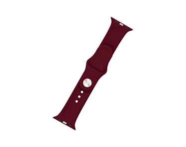 Fixed Silikonowy pasek do Apple Watch 38/40/41mm - Burgundowy