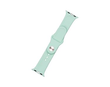 Fixed Silikonowy pasek do Apple Watch 42/44/45mm - Jasno zielony