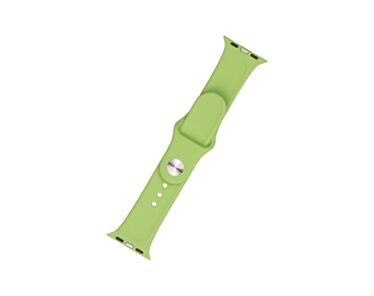 Fixed Silikonowy pasek do Apple Watch 42/44/45mm - Miętowy