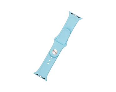 Fixed Silikonowy pasek do Apple Watch 42/44/45mm - Turkusowy