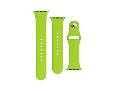 Fixed Silikonowy pasek do Apple Watch 42/44/45mm - Zielony