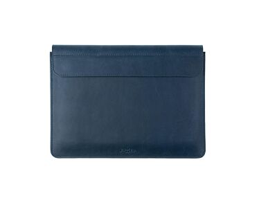 Fixed - skórzany pokrowiec magnetyczny do MacBook Pro 14" (granatowy)