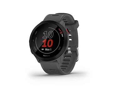 Garmin Forerunner 55 Smartwatch GPS z kopertą 42 mm w kolorze Monterra Grey
