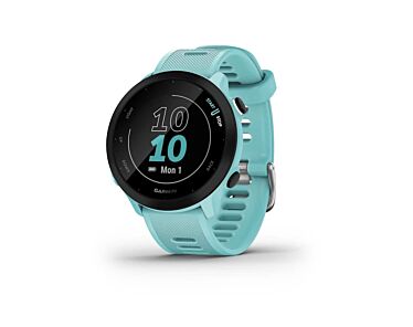 Garmin Forerunner 55 Smartwatch GPS z kopertą 42 mm w kolorze turkusowym