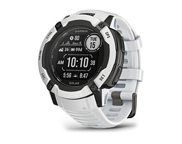 Garmin Instinct 2X Solar Smartwatch z kopertą 50mm w kolorze mlecznego kwarcu