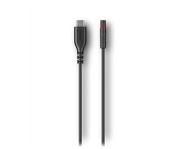 Garmin Przewód do akcesoriów rowerów elektrycznych kompatybilny z USB-C 40 cm - Czarny