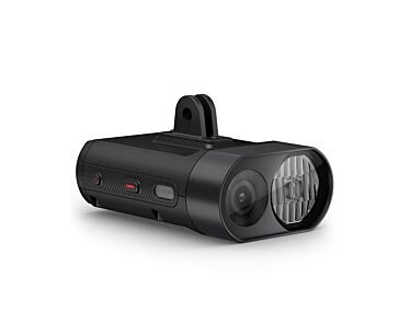 Garmin Varia Vue Lampka rowerowa przednia z kamera 4K - Czarna