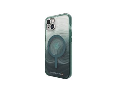 Gear4 D3O Milan Snap - obudowa ochronna do iPhone 14 kompatybilna z MagSafe (zielony)