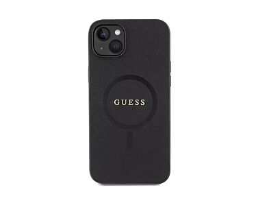 Guess Etui do iPhone 15/ 14/13 kompatybilne z MagSafe - Czarne – Outlet