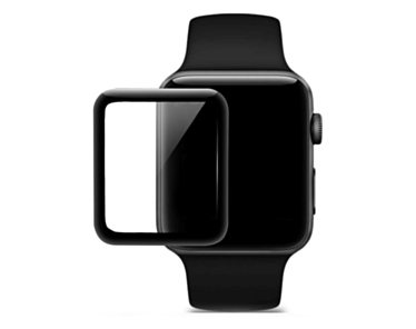 HOCO 4D Black-Rim Glass - Hartowane szkło ochronne do zegarka Apple Watch 38mm