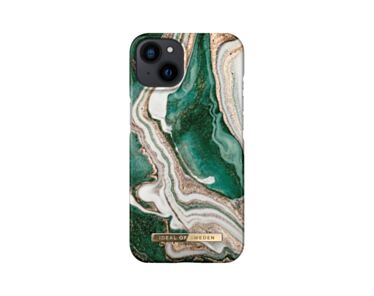iDeal of Sweden Fashion - etui ochronne do iPhone 13 mini Golden Jade Marble