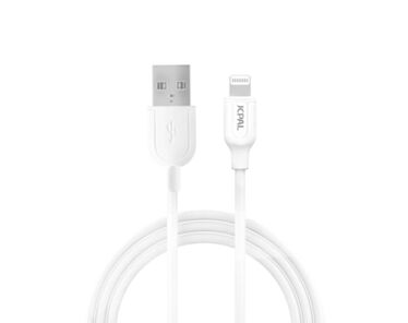 JCPAL Linx Kabel USB-A - Lightning 2M Biały