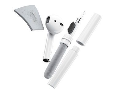 KeyBudz AirCare Cleaning Kit 1.5 Zestaw do czyszczenia AirPods - Biały
