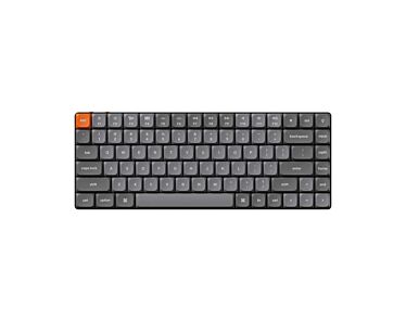 Keychron K3 MAX niskoprofilowa klawiatura meczaniczna z podświetleniem białym Gateron Red Switch - Czarna (Black)