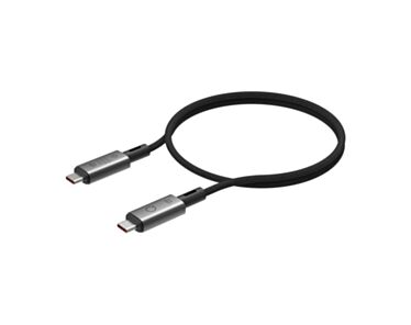 LINQ - USB 4 Pro Kabel USB-C na USB-C 1m - Space Gray