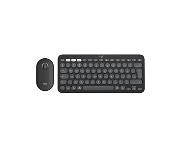 Logitech Zestaw klawiatura i mysz Pebble Combo do Mac - Grafitowy-1.jpg