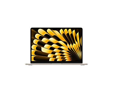 Apple MacBook Air 13" M4 10-core CPU + 10-core GPU / 24GB RAM / 512GB SSD / Klawiatura US / Zsilacz 70 W / Księżycowa poświata (Starlight)