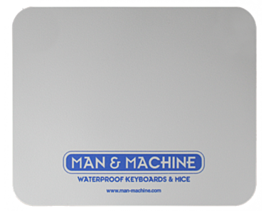 Man&Machine - medyczna, dezynfekowalna podkładka pod mysz (szara, 5 sztuk)