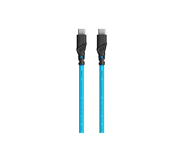 Mathorn MTC Kabel USB-C na USB-C / 10Gbps / 60W / 5m - Niebieski