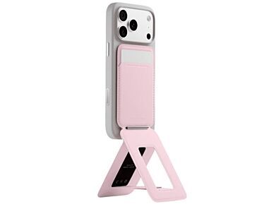 Moft Movas Tripod Magnetyczny portfel i stojak na telefon kompatybilny z MagSafe - Różowy-1.jpg