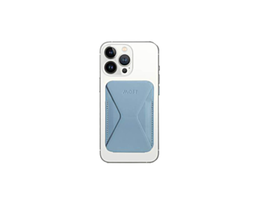 MOFT Snap-On Phone Stand & Wallet kompatybilne z MagSafe - Niebieski