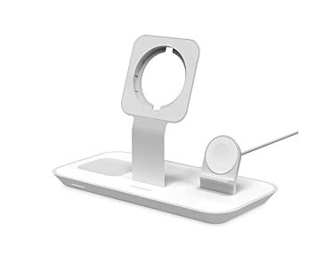 Mophie Snap+ Ładowarka bezprzewodowa 3w1 kompatybilna z MagSafe : 15W - Biała-5.jpg