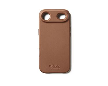 Mujjo Leather Case Etui skórzane do iPhone 17 Air kompatybilne z MagSafe - Brązowe