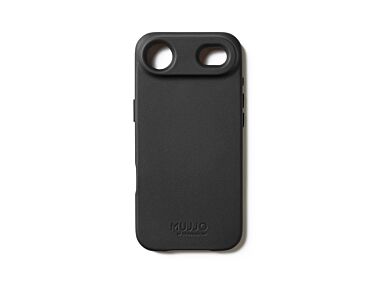 Mujjo Leather Case Etui skórzane do iPhone 17 Air kompatybilne z MagSafe - Czarne