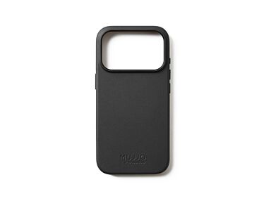 Mujjo Leather Case Etui skórzane do iPhone 17 Pro kompatybilne z MagSafe - Czarne