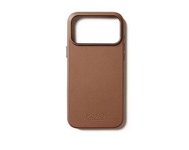 Mujjo Leather Case Etui skórzane do iPhone 17 Pro Max kompatybilne z MagSafe - Brązowe