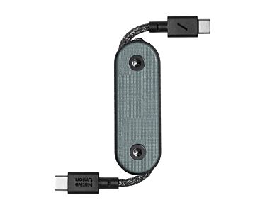 Native Union Pocket Cable Kabel USB-C na USB-C 17cm - Zielony