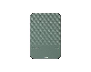 Native Union (Re)Classic Power Bank  Magnetyczny powerbank 5000 mAh kompatybilny z MagSafe - Zielony