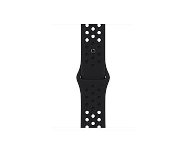 Pasek sportowy Nike w kolorze czarnym/czarnym do koperty 41 mm