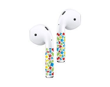 RockMax Art Skins Naklejki na AirPods 1/2 - Puzzles
