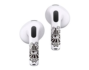 RockMax Art Skins Naklejki na AirPods 3 - Cool Devil Eye