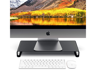 Satechi Aluminium iMac &amp; Monitor Stand Black
