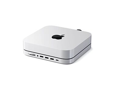 Satechi Podstawka-Hub do Mac Mini zobudową SSD Srebrny - Outlet