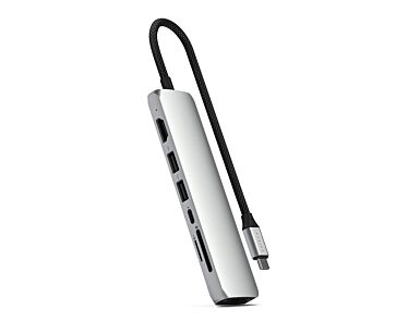 Satechi Slim Multiport Adapter Aluminiowy adapter do urządzeń mobilnych 7w1.jpg