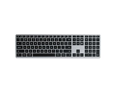 Satechi Slim X3 Klawiatura z układem numerycznym Bluetooth do czterech urządzeń USB-C - Gwiezdna szarość