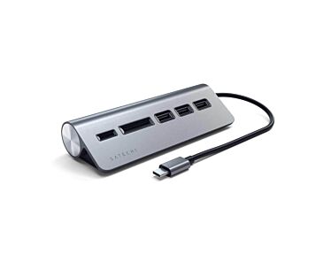 Satechi USB-C HUB / USB 3.0 / z czytnikiem kart SD Gwiezdna szarość (Space Gray)
