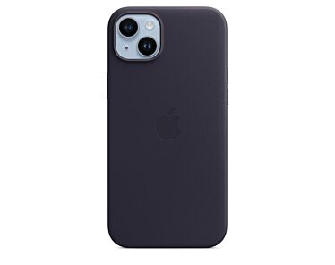 Skórzane etui z MagSafe do iPhone’a 14 Plus – atramentowe