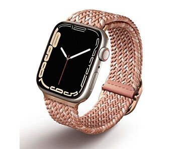 UNIQ Aspen Pasek pleciony do Apple Watch 38/40/41 mm - Różowy