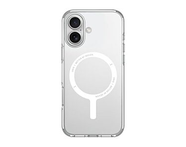 UNIQ Clario Etui do iPhone 16 kompatybilne z MagSafe - Przezroczyste