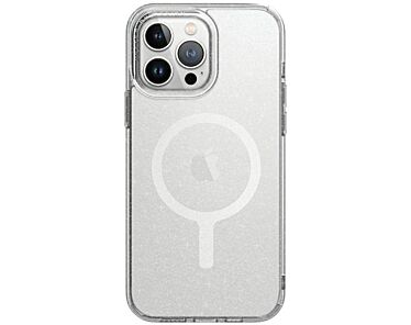 UNIQ LifePro Xtreme Etui do iPhone 15 Pro kompatybilne z MagSafe - Przezroczyste/ Tinsel Lucent