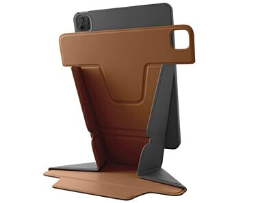 UNIQ RYZE 360 Obrotowe etui do iPad Pro 11 M4 - Karmelowe