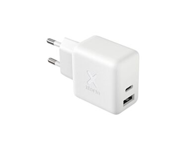 Xtorm - Volt Ładowarka sieciowa GaN z USB-A i USB-C 30W - Biała