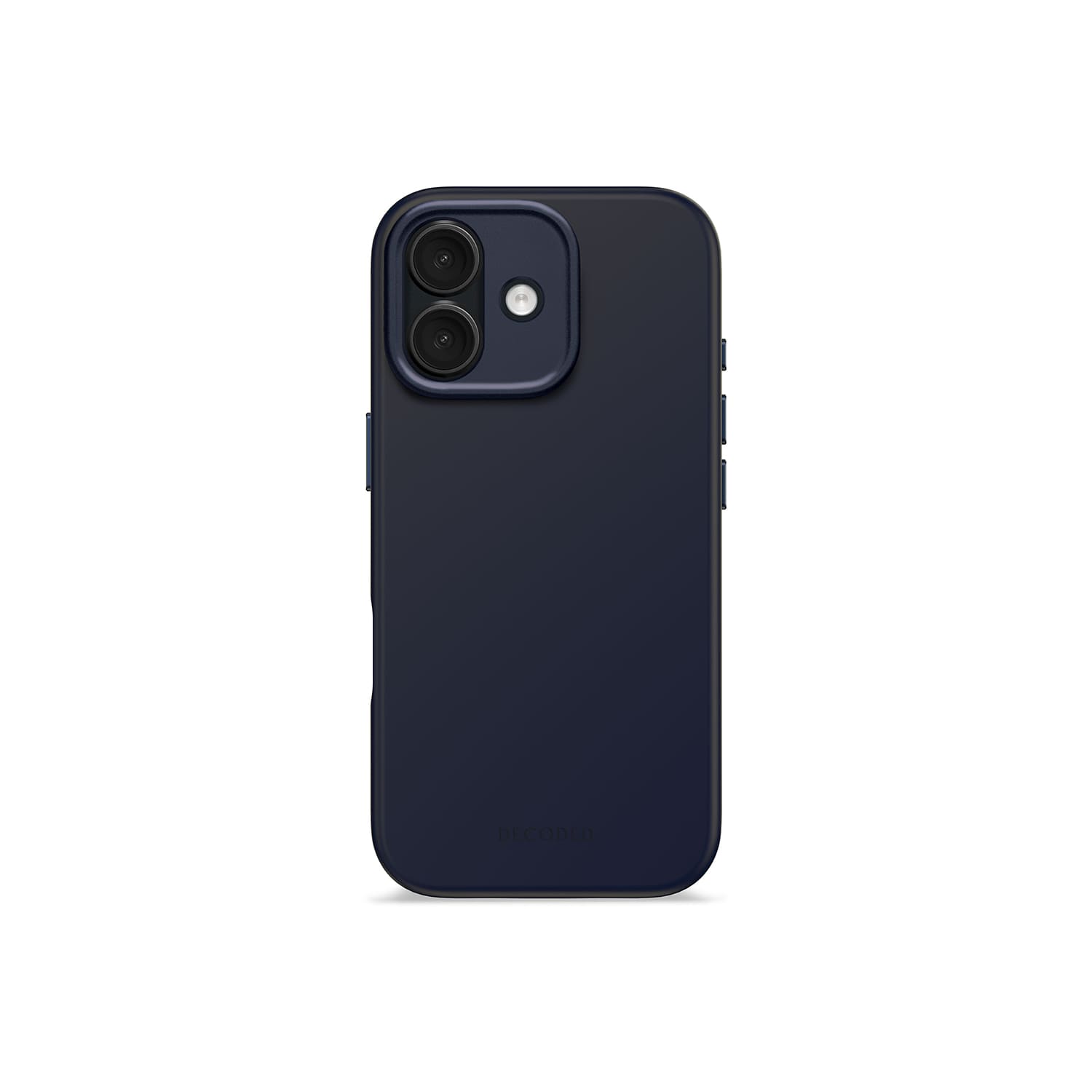 Decoded AntiMicrobial Silicone Backcover Etui silikonowe do iPhone 17 kompatybilne z MagSafe - Granatowe
